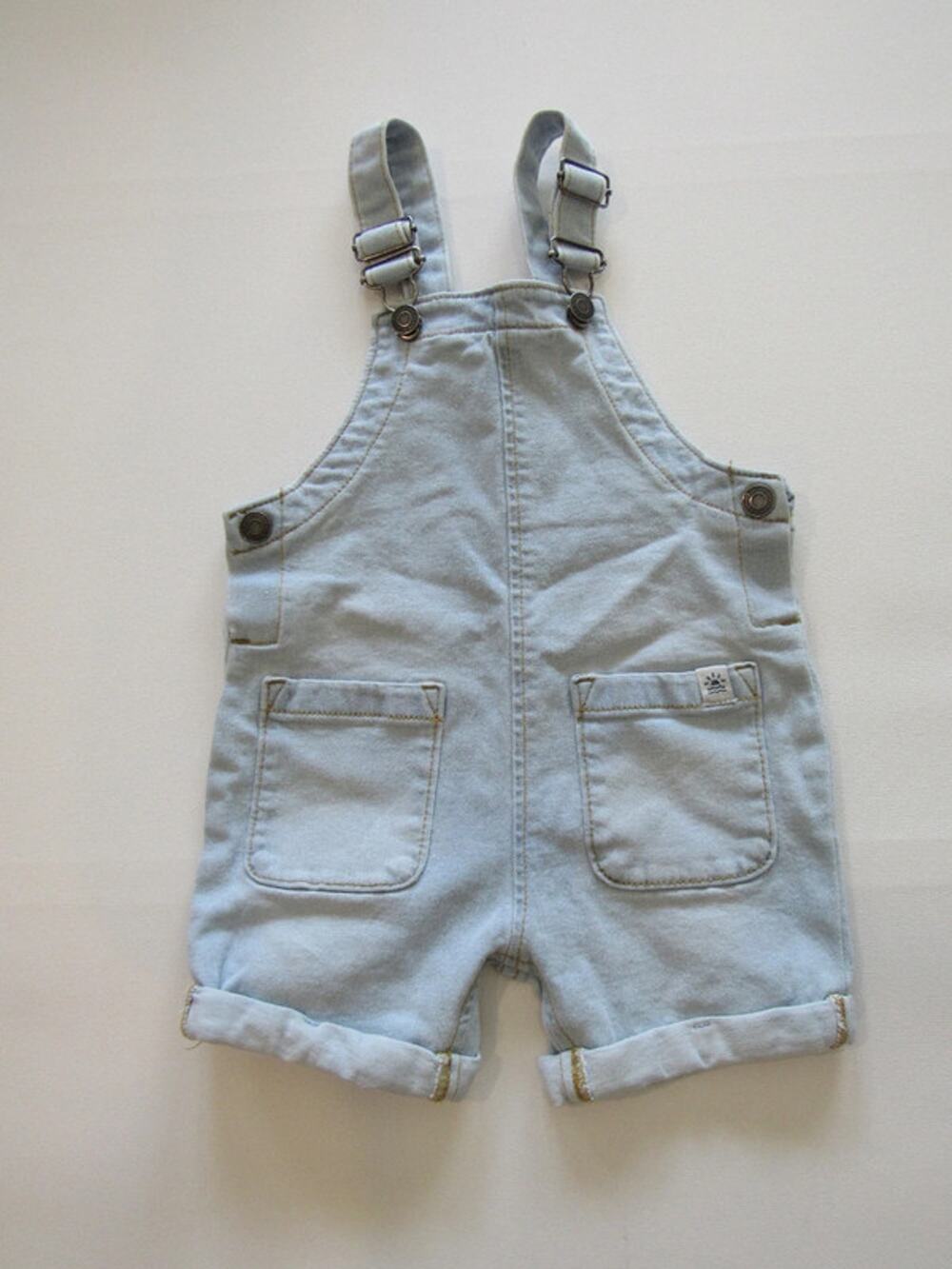 Little Co. Denim Shortalls